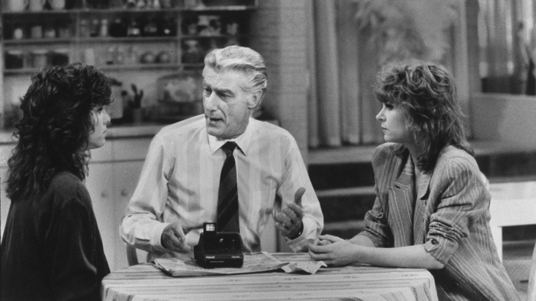 Kristy McNichol, Richard Mulligan and Dinah Manoff in a scene from Empty Nest