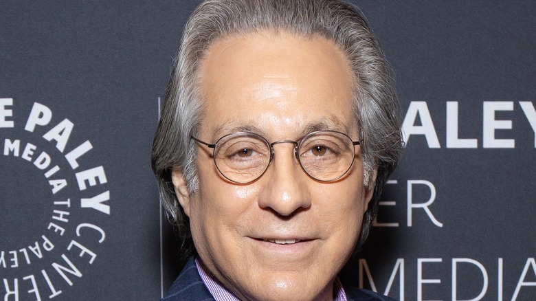 Max Weinberg on the red carpet 