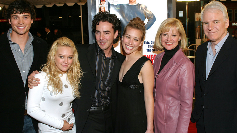 Tom Welling with the cast of "Cheaper By the Dozen"