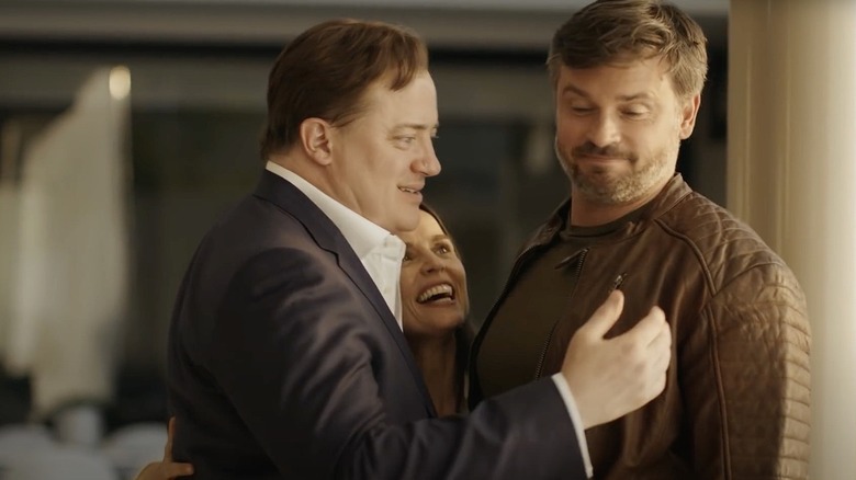 Brendan Fraser and Tom Welling in scene from "Professionals"