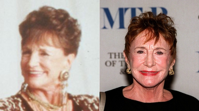 Split image of Elmarie Wendel in 3rd Rock from the Sun and in 2000
