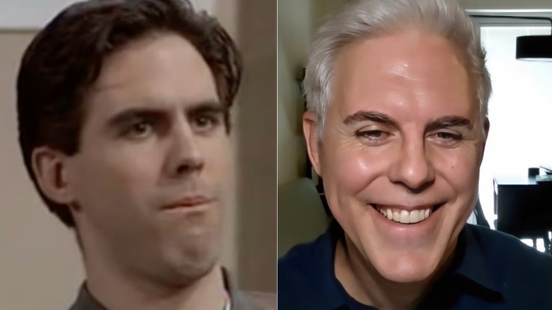 Split image of Ian Lithgow in 3rd Rock from the Sun and in 2026