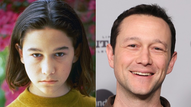 Split image of Joseph Gordon-Levitt in 1996 and in 2026
