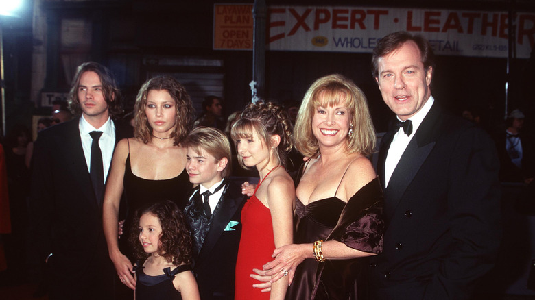 Cast of 7th Heaven on the red carpet