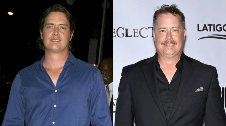 Split image of Jeremy London at events in 2005 and 2026
