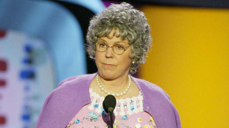 Vicki Lawrence dressed as her character Mama