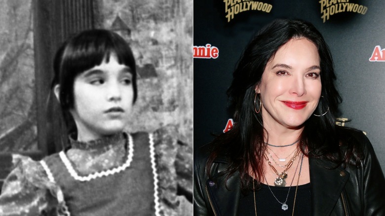 Split image of Danielle Brisbois on All in the Family and in 2024