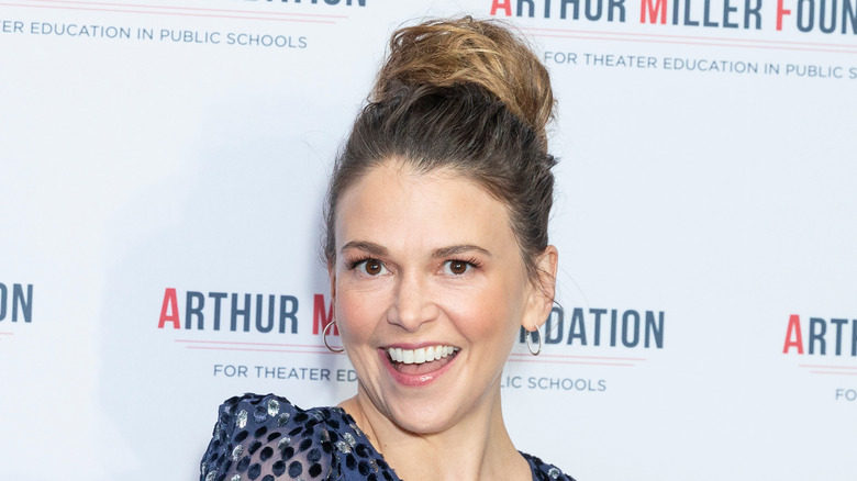Sutton Foster smiling broadly