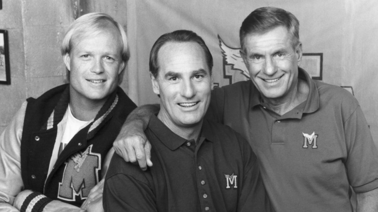 Coach stars Craig T. Nelson as head coach of a university football team, with Jerry Van Dyke as his assistant coach and bill Fagerbakke as his second assistant coach.