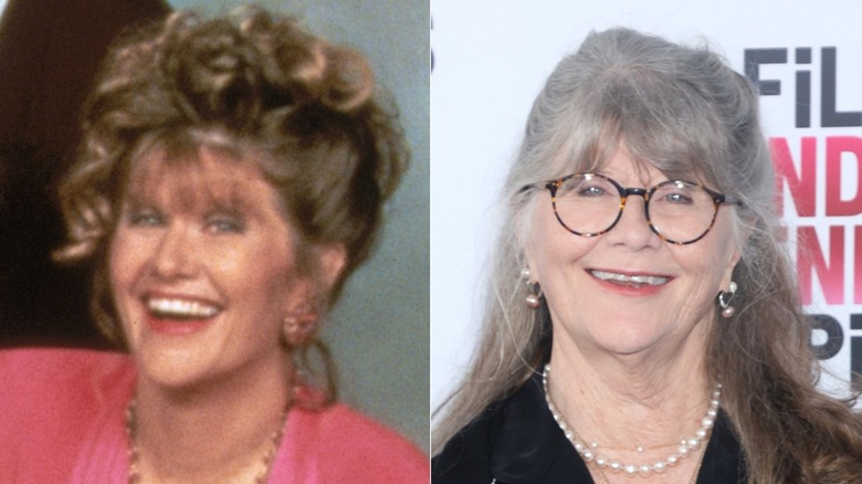 Split image of Judith Ivey on Designing Women and in 2026