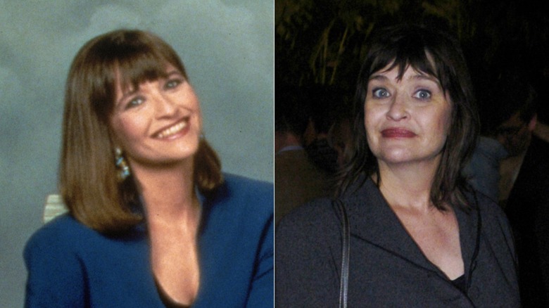 Split image of Jan Hooks in 1993 and in 2004