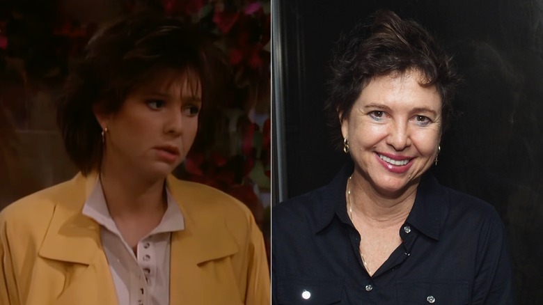Split Image of Kristy McNichol in Empty Nest and in 2019