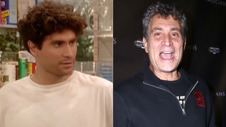 Split image of Paul Provenza on Empty Nest and in 2016
