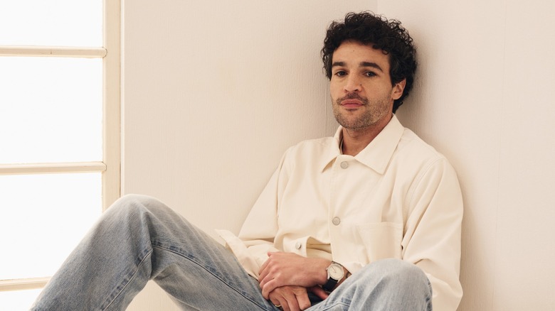 Christopher Abbott posing at the Toronto International Film Festival in 2024