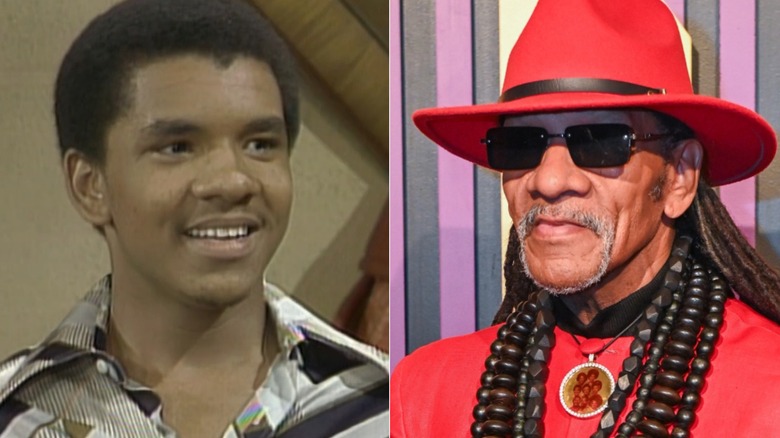 Split image of Ralph Carter in "Good Times" and at the Urban One Honor: Best in Black Awards in 2024