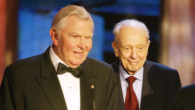 Andy Griffith and Don Knotts at the 2nd Annual TV Land Awards in 2004