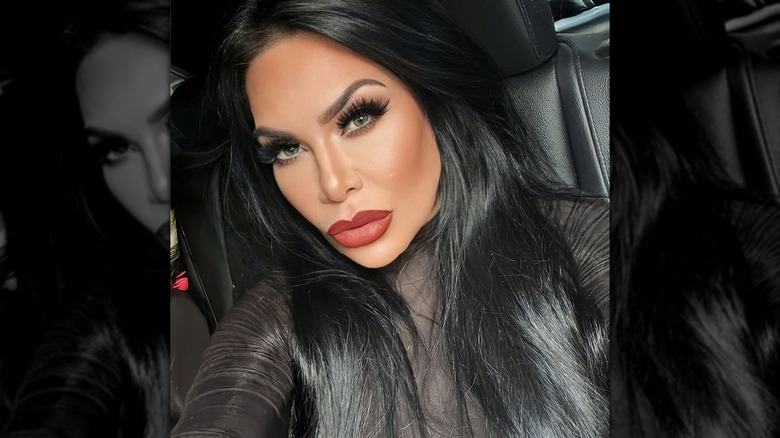 Renee Graziano pouting in a 2025 selfie