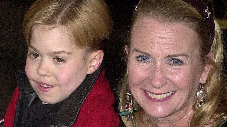 Josh Ryan Evans and Juliet Mills