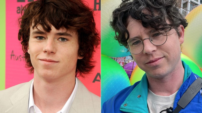 Split image of Charlie McDermott in 2009 and in 2024