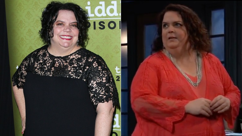Split image of Jen Ray in 2017 and 2022