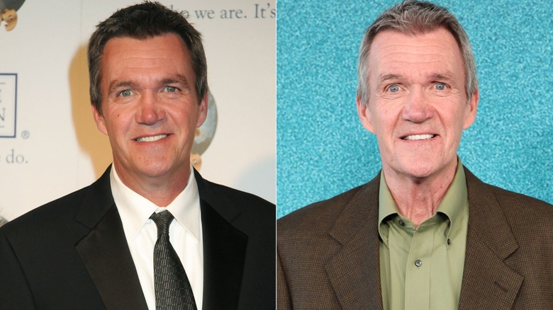 Split image of Neil Flynn in 2009 and 2025