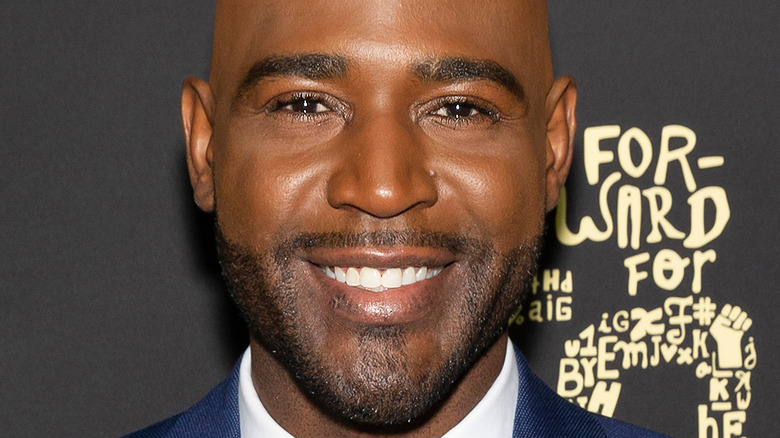 Karamo Brown smiling