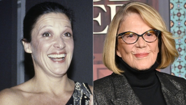 Split image of Linda Lavin in the 1970s vs. 2024