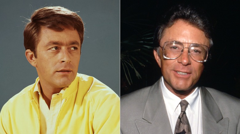 Bill Bixby posing for a publicity photo for "The Courtship of Eddie's Father" & at the Women in Film Festival in 1990