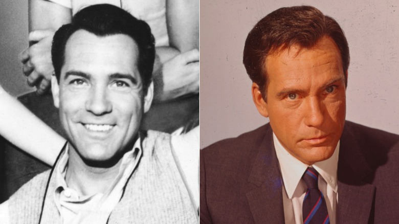 Carl Petz in a promotional photo for "The Donna Reed Show" circa 1958 & in the show "Judd, for the Defense"