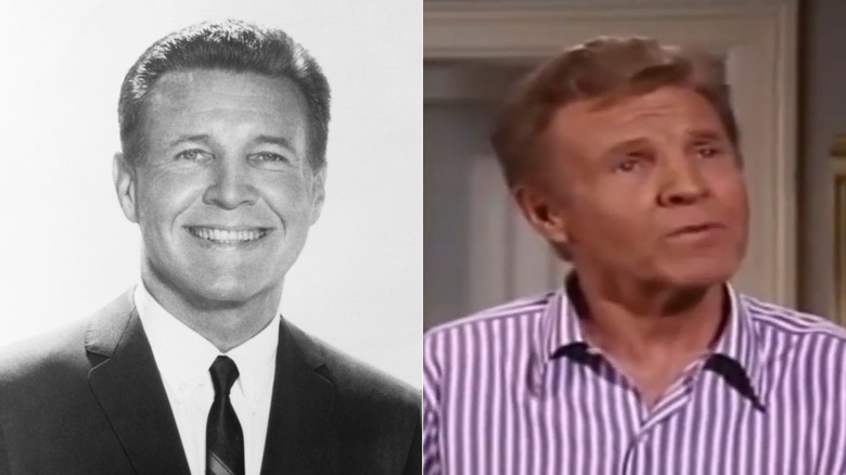 Ozzie Nelson posing for a portrait for "The Adventures of Ozzie and Harriet" circa the '50s & in a 1973 episode of "Love, American Style"