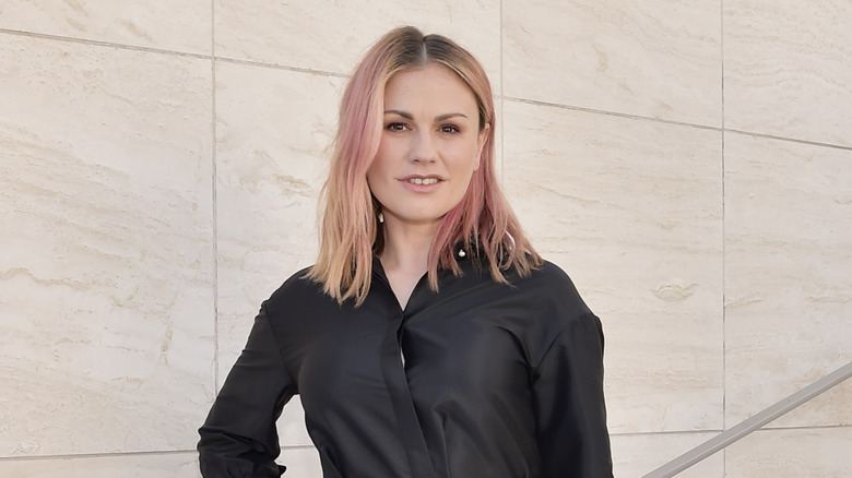 Anna Paquin at a Hollywood Reporter breakfast event in 2019
