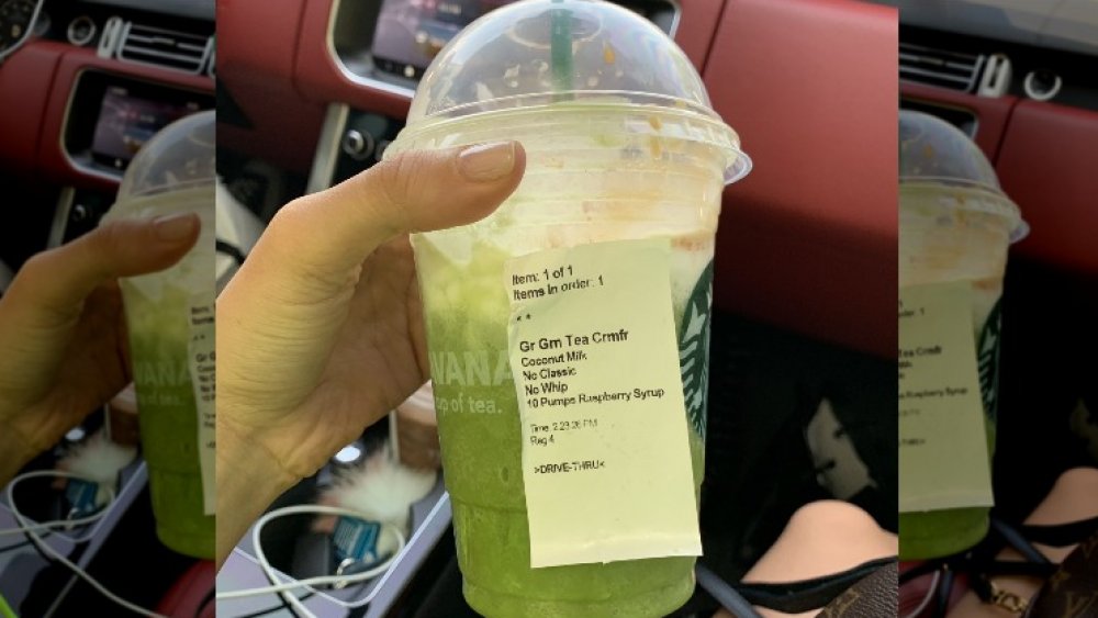 The Starbucks frap 