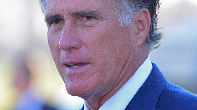 Mitt Romney close up