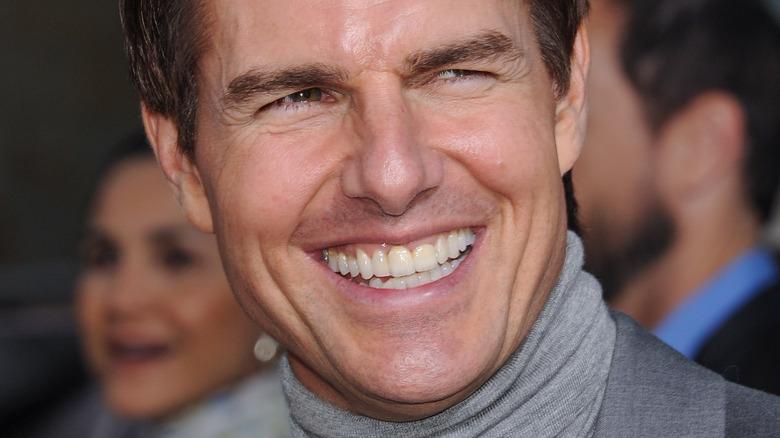 Tom Cruise smiling