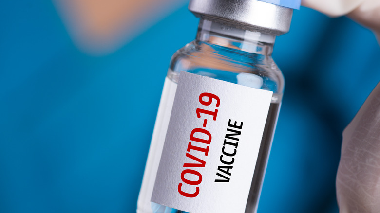 COVID vaccine vial