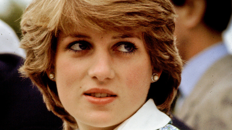 Princess Diana outdoors