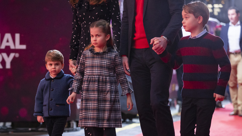 Prince George, Princess Charlotte, and Prince Louis