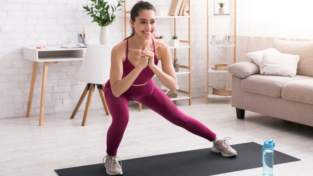 Woman working out 