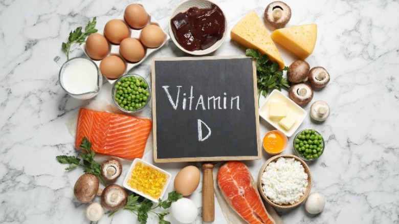 Eggs, salmon, & other vitamin D rich foods