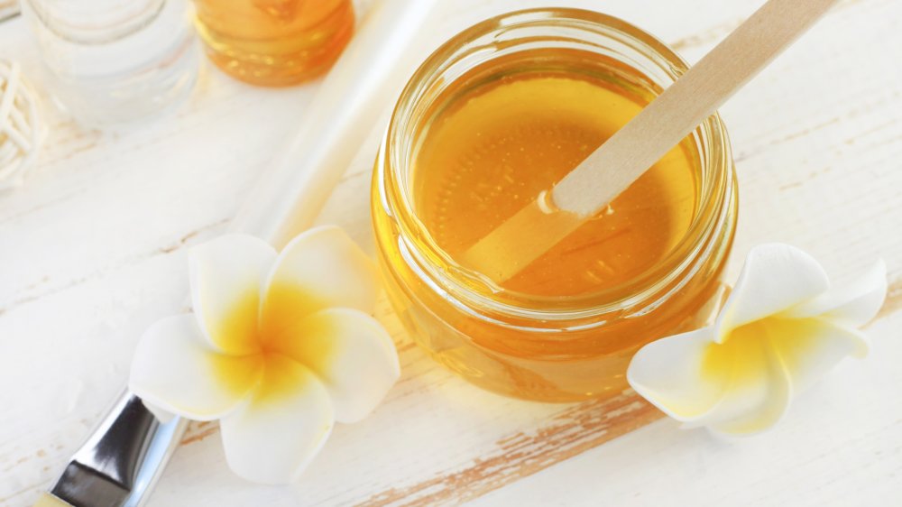 Honey face mask