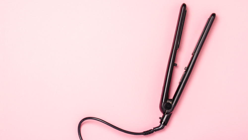 black flat iron
