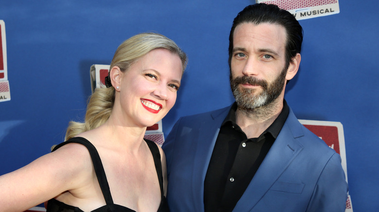 Patti Murin and Colin Donnell pose together at an event.