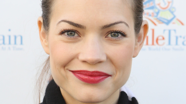 Rebecca Herbst smiling