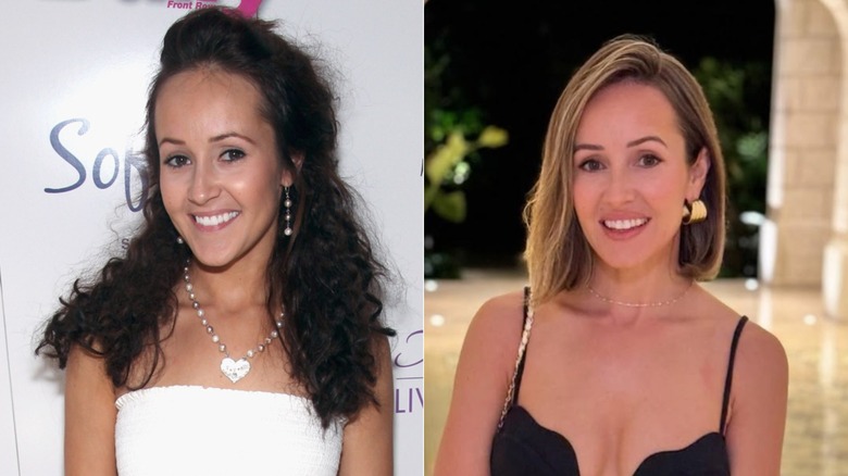 Split image of Ashley Hebert in 2011 and in 2024