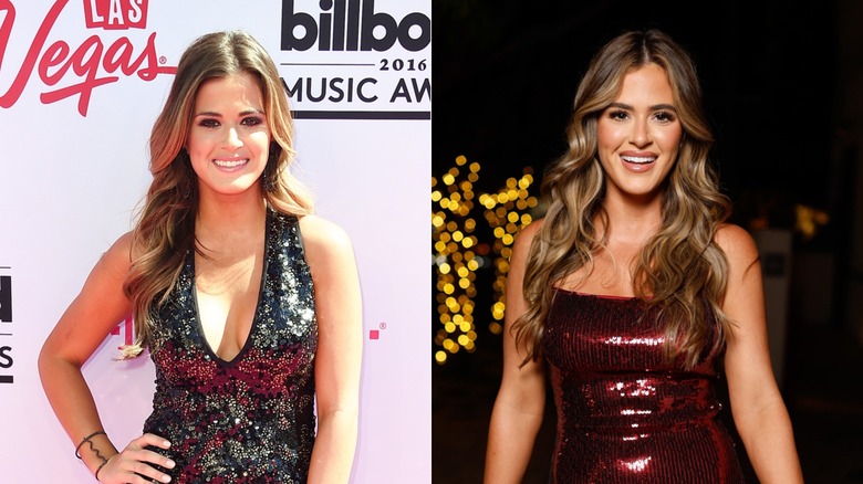 Split image of JoJo Fletcher in 2016 and in 2026