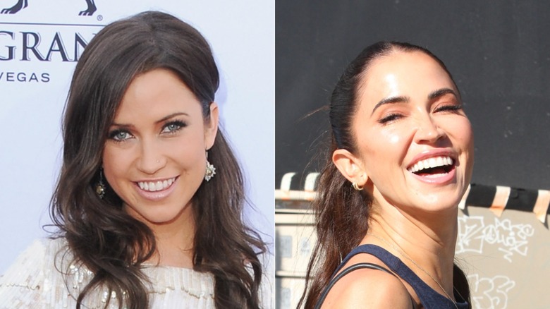 Split image of Kaitlyn Bristowe in 2015 and in 2025