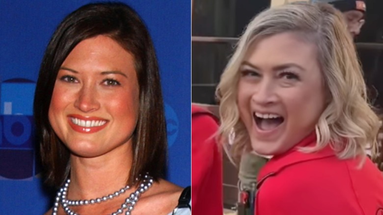 Split image of Meredith Phillips in 2003 and in 2026