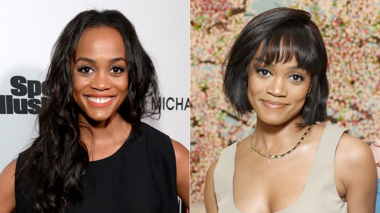 Split image of Rachel Lindsay in 2017 and in 2026