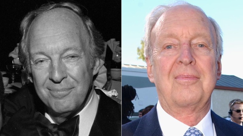Split image of Conrad Bain in 1980 and 2003