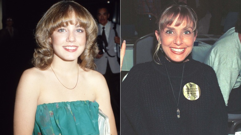 Dana Plato in 1979 and 1998